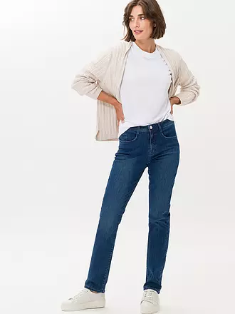 BRAX | Jeans Straight Fit CAROLA | dunkelblau