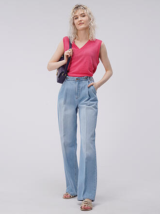 BRAX | Jeans Wide Leg MAINE | dunkelblau