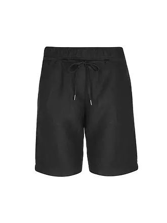 BRAX | Leinenshorts MEL B | schwarz