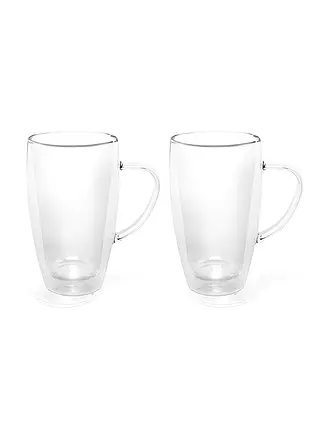 BREDEMEIJER | Glas doppelwandig Kaffee/Tee 2er 295ml | transparent