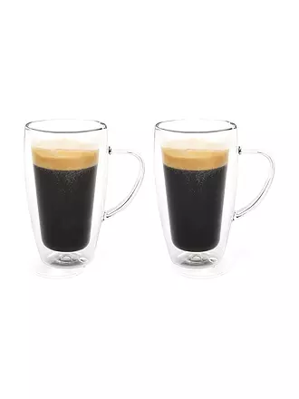 BREDEMEIJER | Glas doppelwandig Kaffee/Tee 2er 295ml | transparent