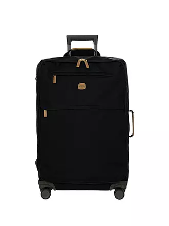 BRICS | Trolley weich X-TRAVEL 71cm Black | blau