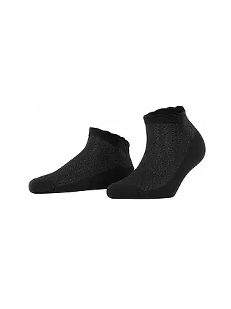 BURLINGTON | Damen Sneaker Socken MONTROSE 36-41 black | dunkelblau