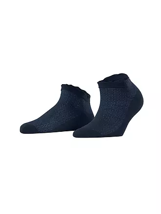 BURLINGTON | Damen Sneaker Socken MONTROSE 36-41 black | dunkelblau