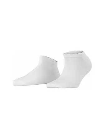 BURLINGTON | Damen Sneaker Socken MONTROSE 36-41 white | dunkelblau