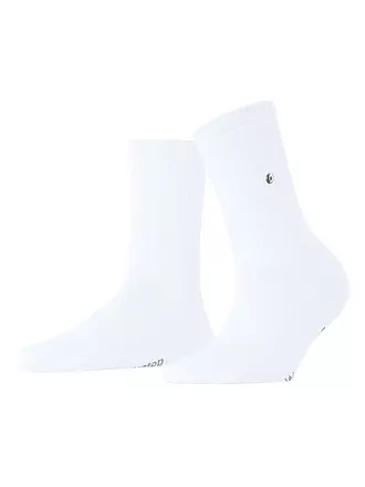 BURLINGTON | Damen Socken FLEET STREET 36-41 black | weiss