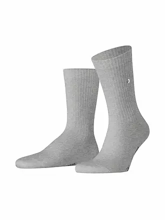 BURLINGTON | Damen Socken FLEET STREET 36-41 black | hellgrau