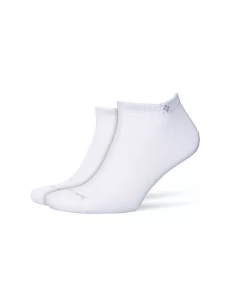 BURLINGTON | Herren Sneaker Socken EVERYDAY 2-er Pkg. 40-46 light jean | weiss