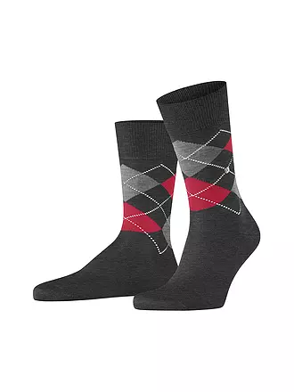BURLINGTON | Herren Socken 40-46 MANCHESTER light grey | grau