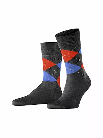 BURLINGTON | Herren Socken 40-46 MANCHESTER light grey | grau
