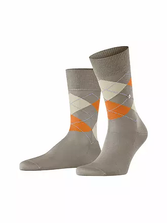 BURLINGTON | Herren Socken 40-46 MANCHESTER light grey | grau
