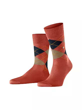 BURLINGTON | Herren Socken 40-46 MANCHESTER marine | orange