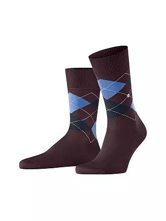 BURLINGTON | Herren Socken 40-46 MANCHESTER marine | beere