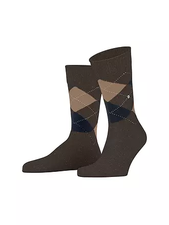 BURLINGTON | Herren Socken DUNDEE 40-46 buckeye mel | dunkelblau