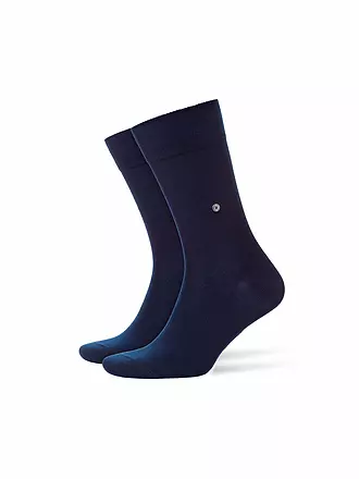 BURLINGTON | Herren Socken EVERYDAY 2-er Pkg. 40-46 black | blau