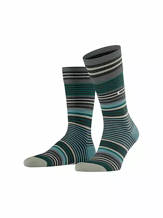 BURLINGTON | Herren Socken STRIPE 40-46 black | bunt