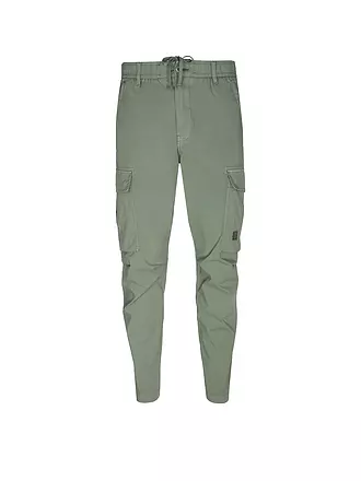 BUTCHER OF BLUE | Cargohose Slim Fit TRISTAN | grün