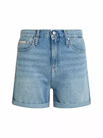 CALVIN KLEIN JEANS | Jeansshorts Mom Fit | hellblau