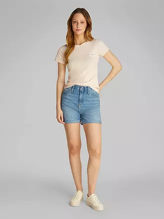 CALVIN KLEIN JEANS | Jeansshorts Mom Fit | hellblau