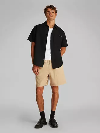 CALVIN KLEIN JEANS | Leinenhemd | schwarz