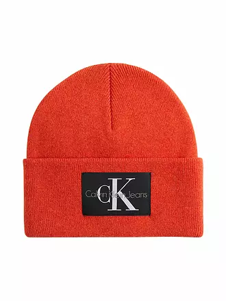 CALVIN KLEIN JEANS | Mütze - Beanie | orange