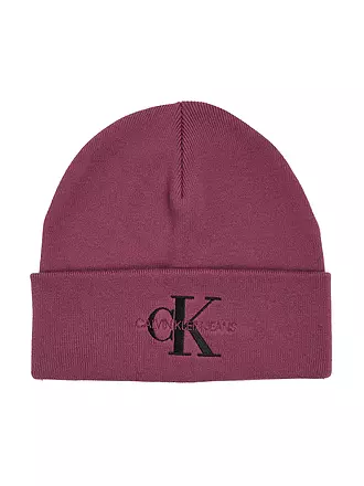 CALVIN KLEIN JEANS | Mütze - Haube | beere