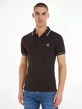 CALVIN KLEIN JEANS | Poloshirt | schwarz