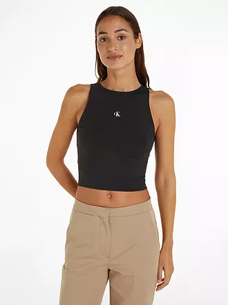 CALVIN KLEIN JEANS | Top Cropped Fit | rosa