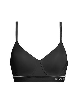 CALVIN KLEIN | Bralette Lightly Lined Beige | schwarz