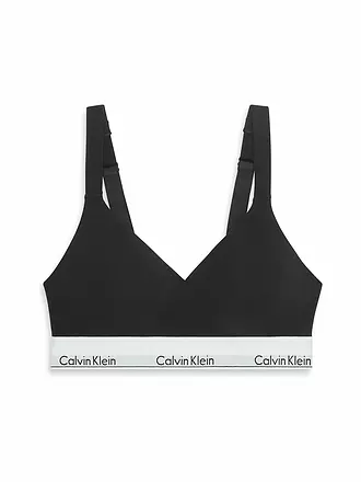 CALVIN KLEIN | Bustier grey | schwarz