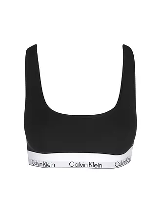 CALVIN KLEIN | Bustier white | schwarz