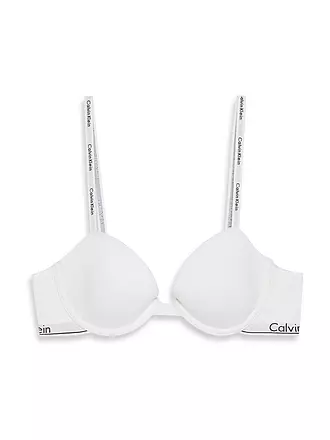 CALVIN KLEIN | Push Up BH grey | weiss