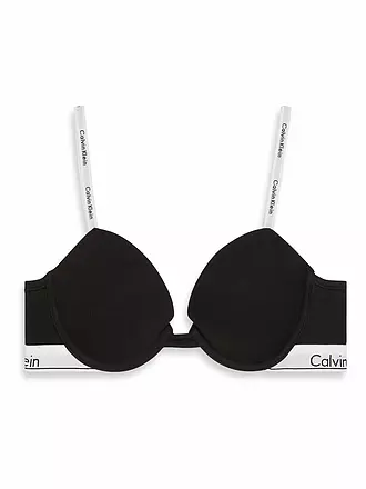CALVIN KLEIN | Push Up BH white | schwarz