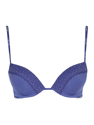 CALVIN KLEIN | Push Up Plunge BH Flirty red | dunkelblau