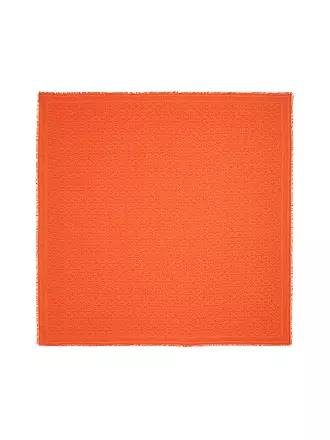 CALVIN KLEIN | Schal MONOGRAM | orange