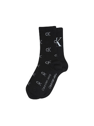 CALVIN KLEIN | Socken 2-er Pkg. schwarz | schwarz