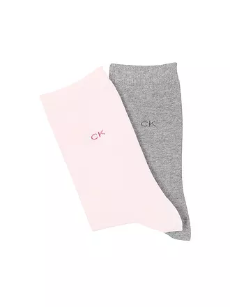 CALVIN KLEIN | Socken 2er Pkg. black | bunt