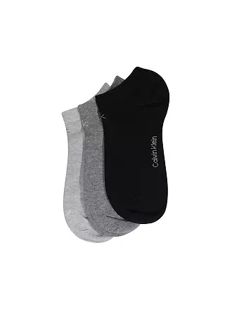 CALVIN KLEIN | Socken 3er Pkg white | grau