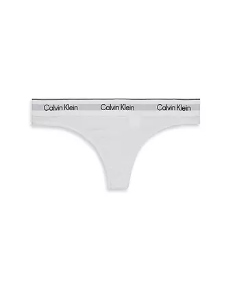 CALVIN KLEIN | String grey | weiss