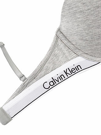 CALVIN KLEIN | T-Shirt BH MODERN COTTON Grey HEATHER | weiss