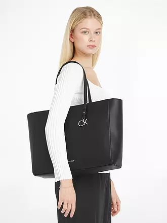 CALVIN KLEIN | Tasche - Shopper CK MUST Medium | schwarz