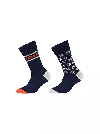 CAMANO | Jungen Socken 2er Pkg. blue | dunkelblau