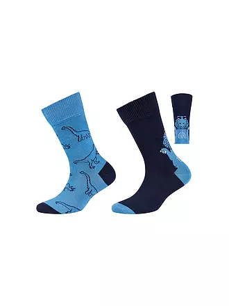 CAMANO | Jungen Socken 2er Pkg. blue | grün