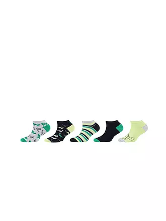 CAMANO | Jungen Socken 5er Pkg. sharp green | grün