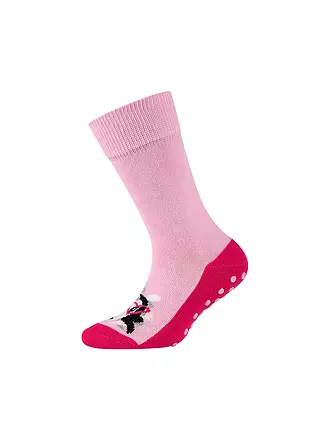 CAMANO | Jungen Socken fog melange | rosa