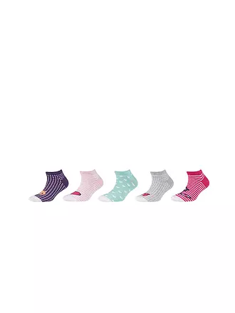 CAMANO | Mädchen Socken 5er Pkg. soft pink | bunt