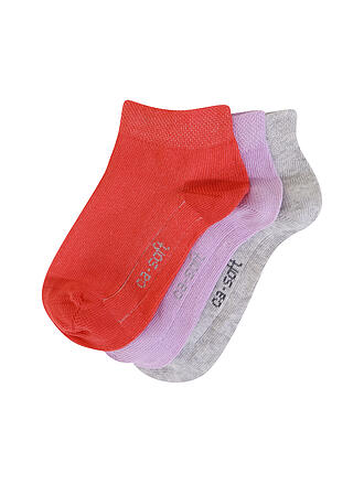 CAMANO | Mädchen-Socken 3-er Pkg. chalk pink mela | lila