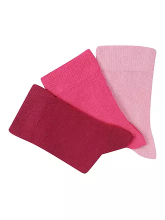 CAMANO | Mädchen-Socken 3er Pkg. chalk pink mela | pink