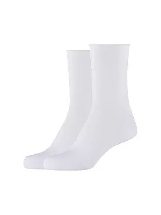 CAMANO | Rollsocken 2er Pkg desert mel. | weiss