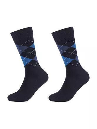 CAMANO | Socken 2-er Pkg. fog | blau